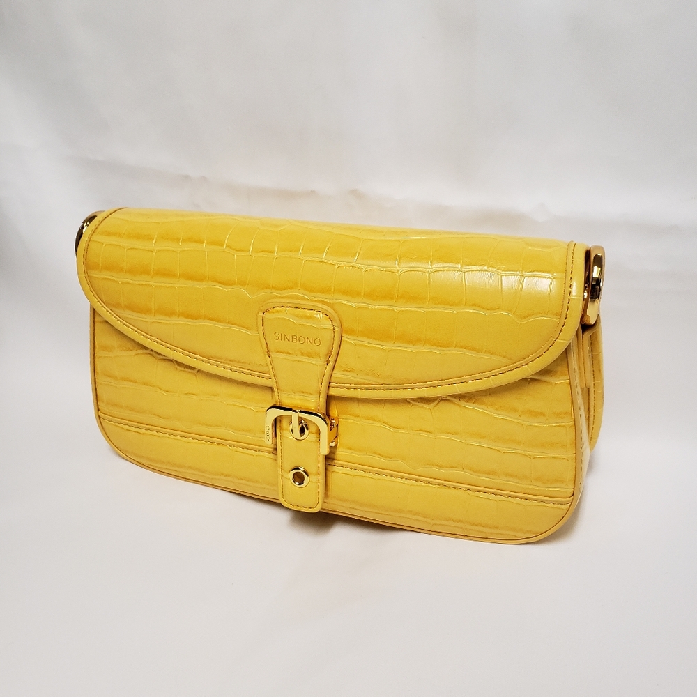 SINBONO Vegan Yellow Handbag